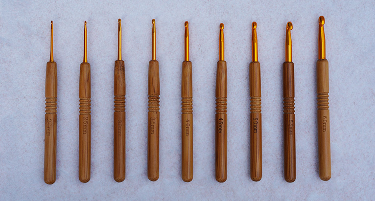 Bamboo crochet hook