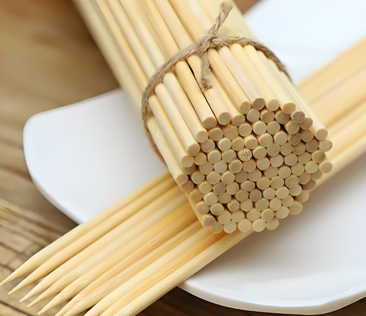 Bamboo flower sticks